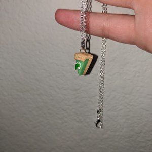 Key Lime Pie Necklace